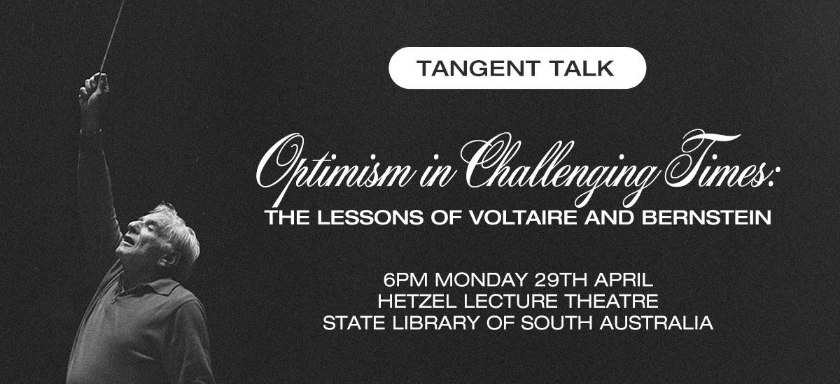 Tangent Talk Candide Hetzel Lecture Theatre State Library of South Australia