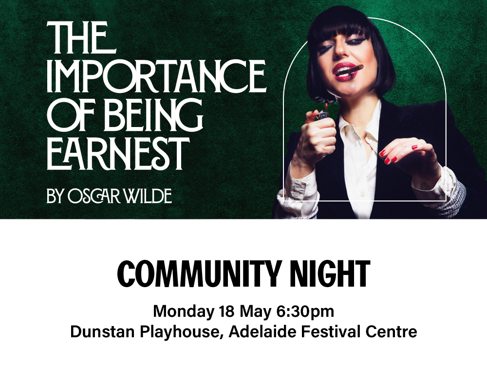 The Importance of Being Earnest Community Night